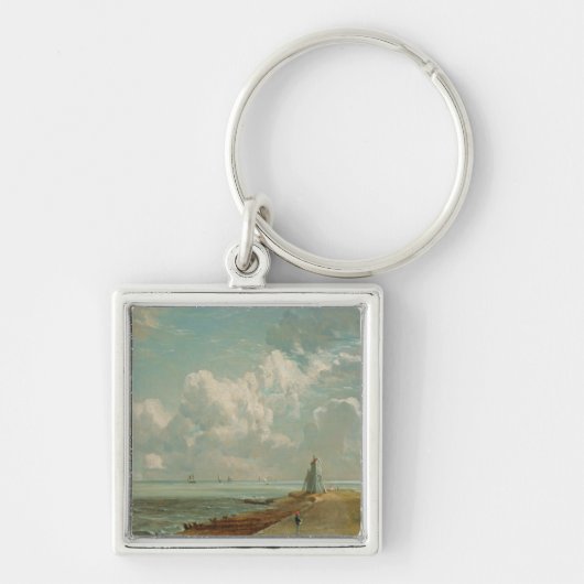 Porte-clés John Constable| Harwich, The Low Lighthouse and B (Devant)