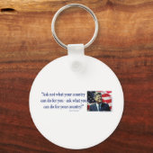 Porte-clés John F Kennedy (Recto)