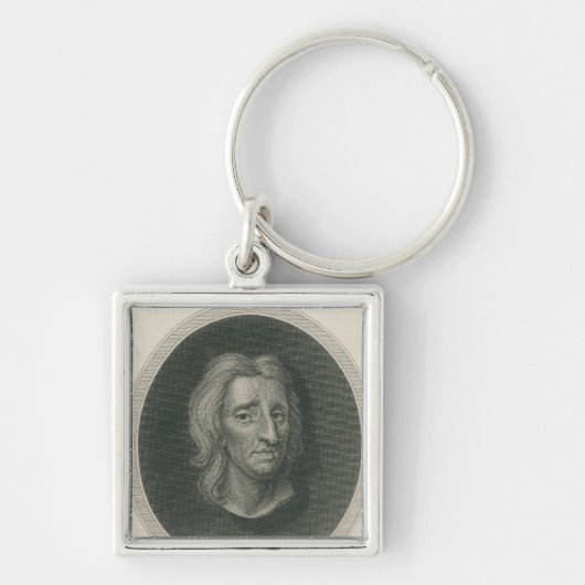 Porte-clés John Locke, gravé par James Basire (Devant)