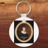 Porte-clés John Milton Amour & Chocolat Citation Cadeaux & Ca (Recto)