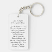 Porte-clés John the Baptist (Dos)