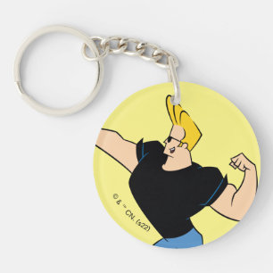 Porte-clés Johnny Bravo Flexing
