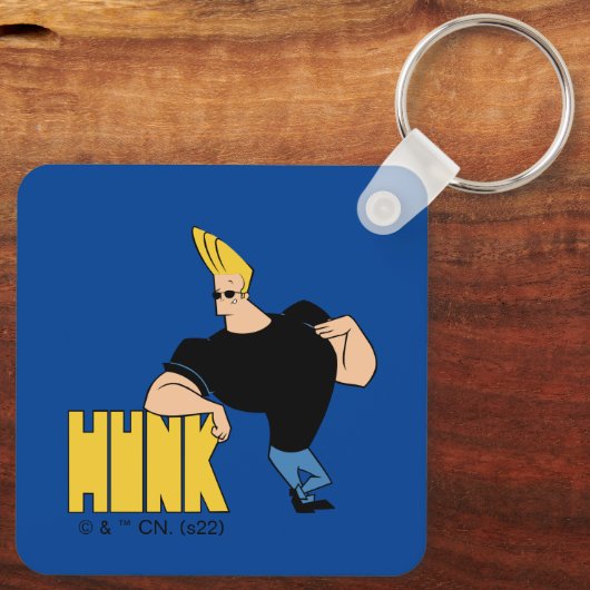 Porte-clés Johnny Bravo - Hunk (Verso)