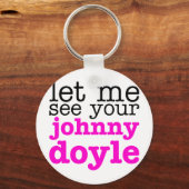 Porte-clés Johnny Doyle Pink (Recto)