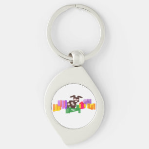 Porte-clés Joie de lapin