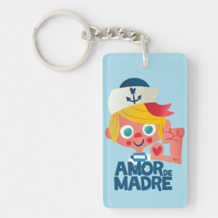 Porte-clés Joie de Marin : AMOR DE MADRE Dessin animé
