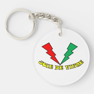 Porte-clés Joie de vivre