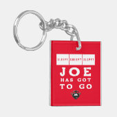 Porte-clés JOIE Déplaisante Sleepy Sloppy A DEVANT ALLER (Devant gauche)