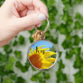 Porte-clés Joie Été Tournesol Jaune (Main)