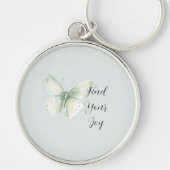 Porte-clés Joie Papillon Menthe (Devant)