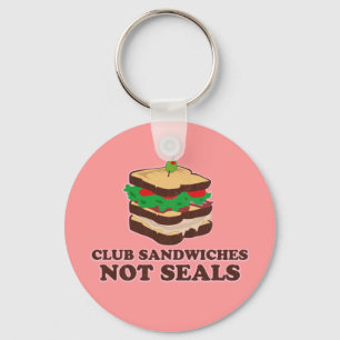 Porte-clés Joints de sandwich à club pas