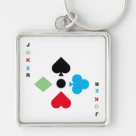 Porte-clés joker (Devant)