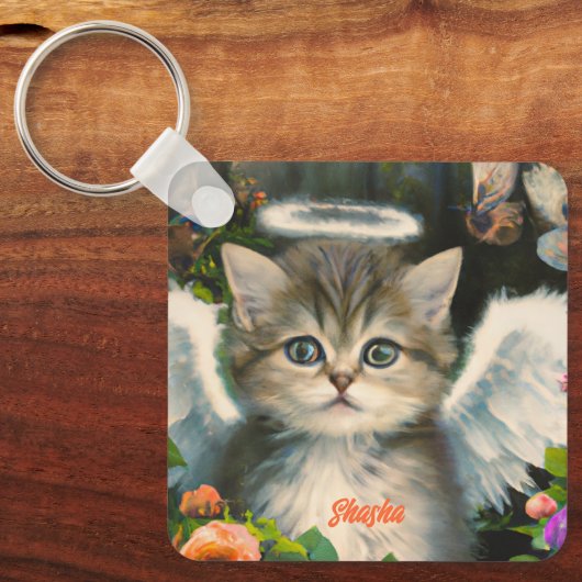 Porte-clés Joli Angel doux Kitty (Recto)