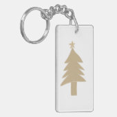 Porte-clés joli arbre de Noël (Devant gauche)