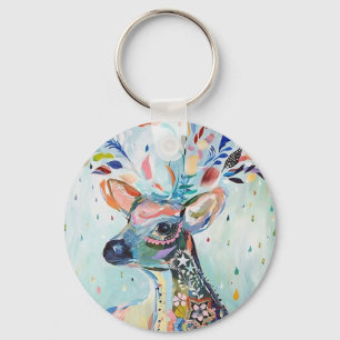 Porte-clés Joli Art Moderne Deer Antlers