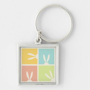 Porte-clés Joli Bunny de Pâques oeufs de chasse printemps de 