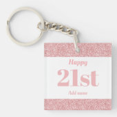 Porte-clés joli cadeau d'anniversaire personnalisé porte - cl (Devant)