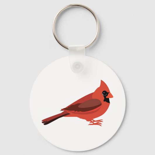 Porte-clés joli cardinal (Recto)