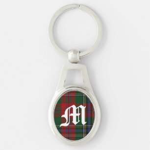 Porte-clés Joli Clan MacLean Plaid Porte - clé Monogramme