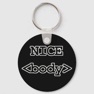 Porte-clés joli code html pour le corps