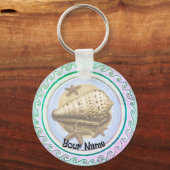 Porte-clés Joli coquillage (Recto)