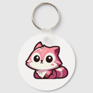 Porte-clés Joli Déplaisant Staring Kitty Cat Porte - clé