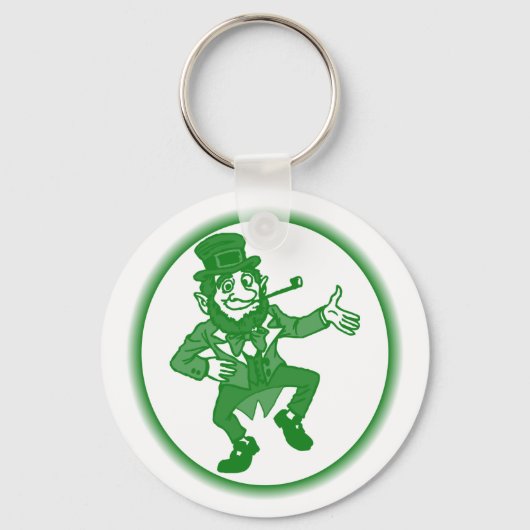 Porte-clés Joli design "leprechaun" (Recto)