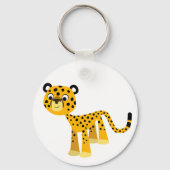 Porte-clés Joli dessin animé Cheetah Porte - clé (Recto)