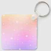 Porte-clés Joli dessin animé Kawaii Kitty Chat Joyeux Anniver (Dos)