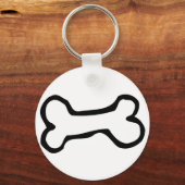 Porte-clés Joli Dessin De Chien (Recto)