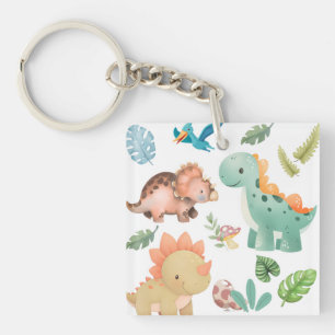 Porte-clés Joli Dinosaure