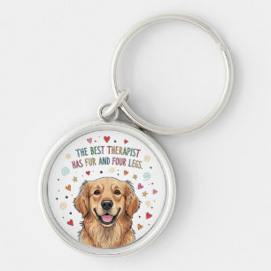 Porte-clés Joli Doodle Golden Retriever