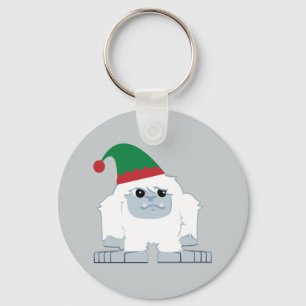 Porte-clés Joli elfe de Noël Yeti