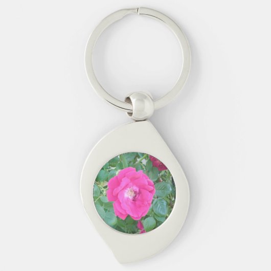 Porte-clés Joli En Fleur Rose (Devant)