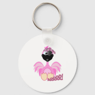 Porte-clés Joli flamant pirate Goofkins