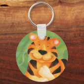 Porte-clés Joli joli joli joli joli tigre blanc ceinture d'ar (Recto)