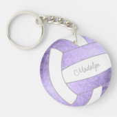 Porte-clés joli lilac violet keepsball (Devant)