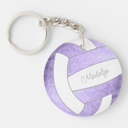 Porte-clés joli lilac violet keepsball (Devant)