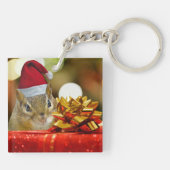 Porte-clés Joli Noël Chipmunk (Dos)