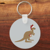 Porte-clés Joli Noël Kangaroos (Recto)