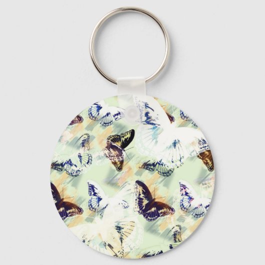 Porte-clés Joli papillon élégant (Recto)