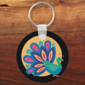 Porte-clés Joli Peacock One (Recto)
