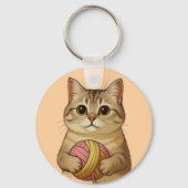 Porte-clés Joli petit chat Kitty (Verso)
