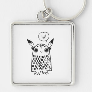 Porte-clés Joli petit dessin animé monstre