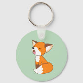 Porte-clés Joli Petit Fox Sleepy (Recto)