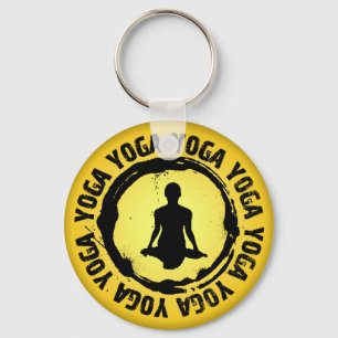 Porte-clés Joli phoque de Yoga