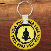 Porte-clés Joli phoque de Yoga (Recto)