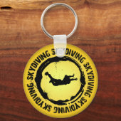 Porte-clés Joli phoque Skydiving (Recto)
