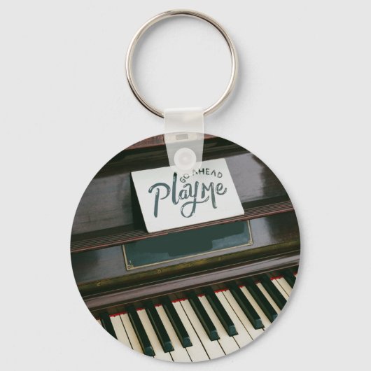 Porte-clés Joli piano (Recto)