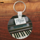 Porte-clés Joli piano (Recto)